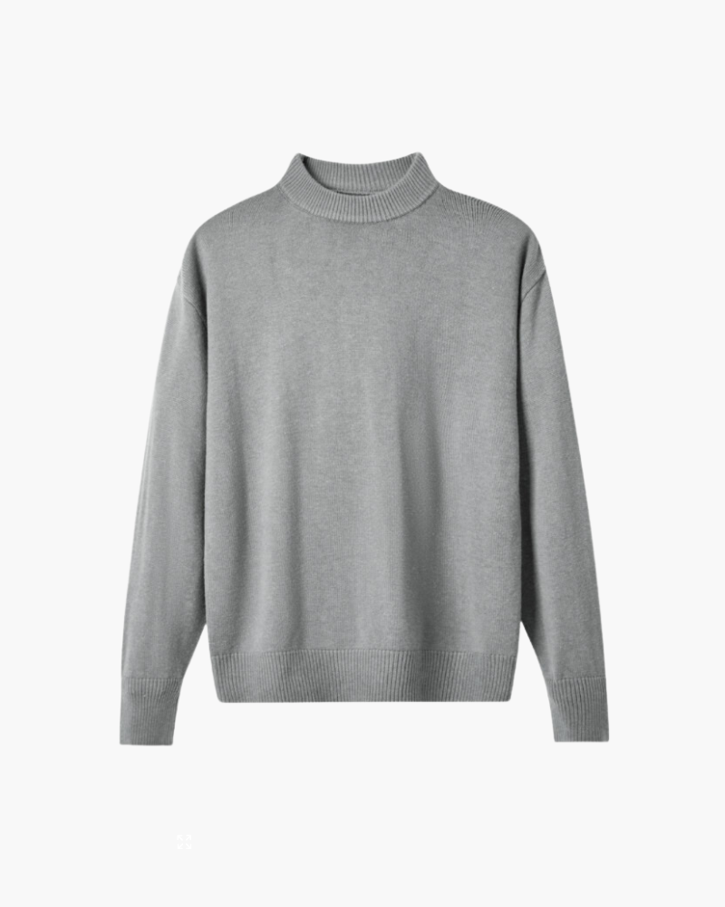 100% Premium Wool Turtleneck - Old Money