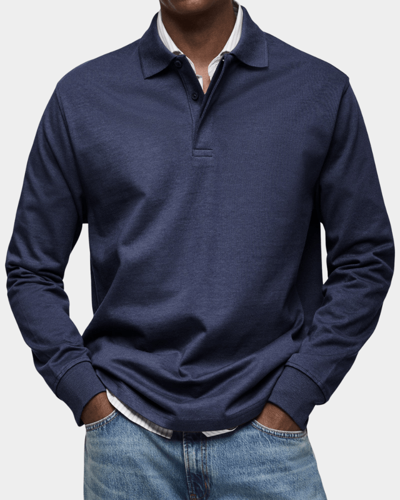 Marcello Classic Long Sleeve Polo