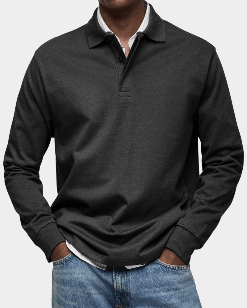 Marcello Classic Long Sleeve Polo