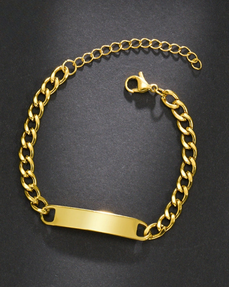 Signature Chain Bracelet - Old Money