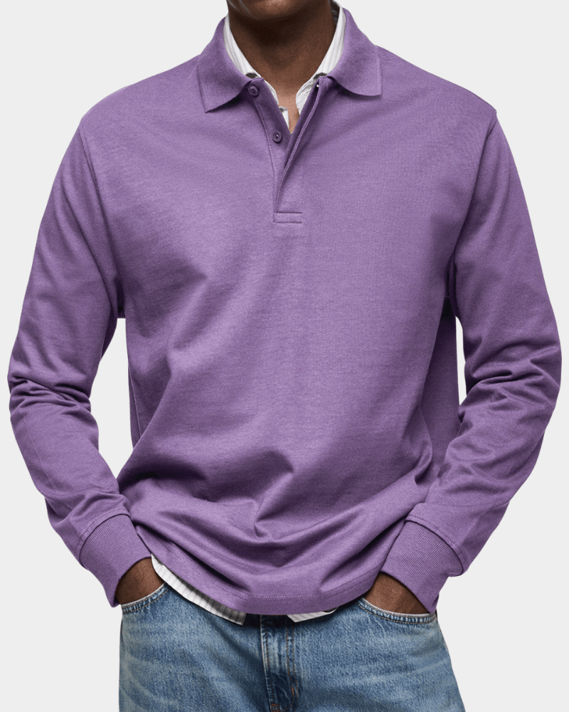 Marcello Classic Long Sleeve Polo