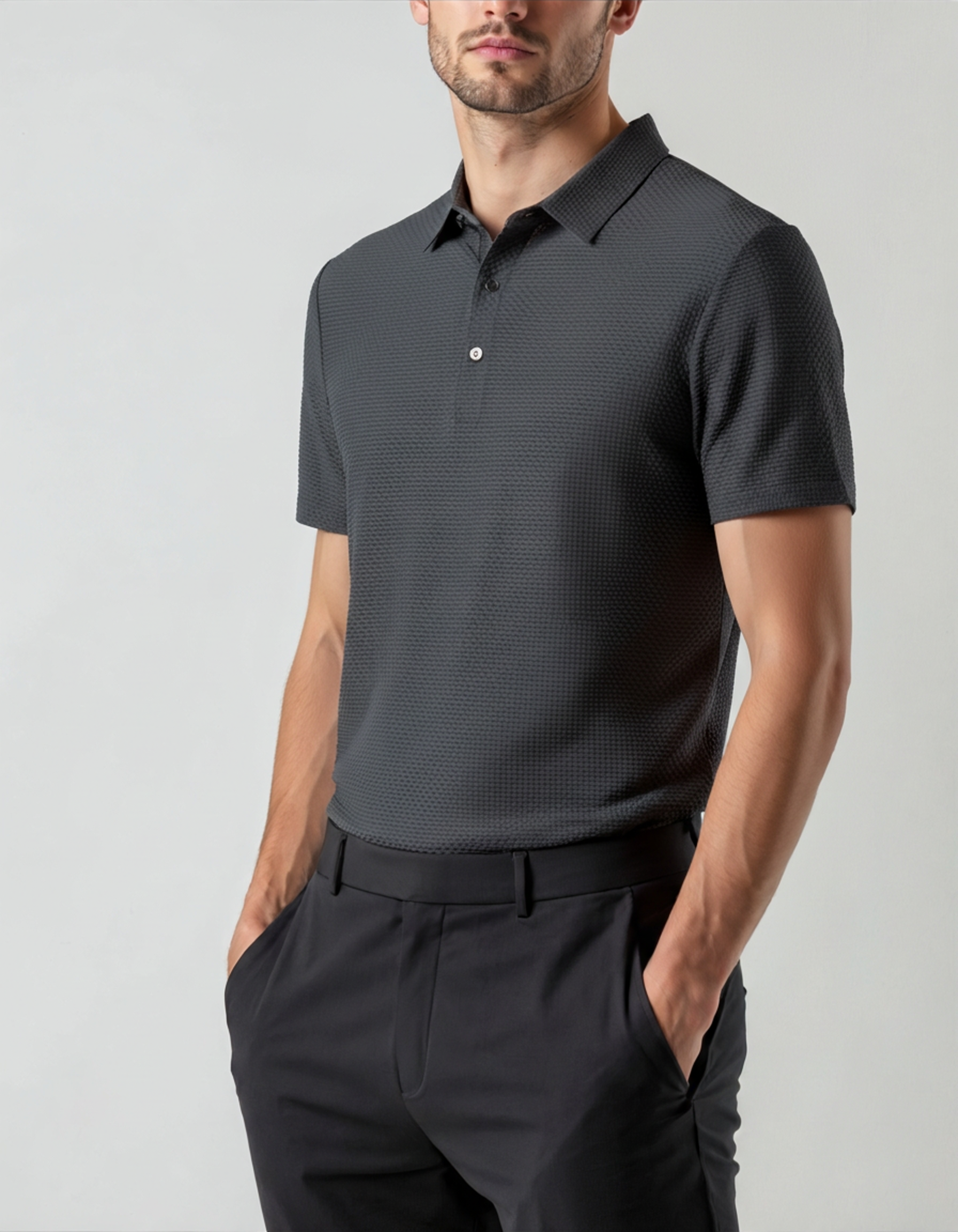 Prestigio Silk Polo (Anti-Wrinkle) - Old Money