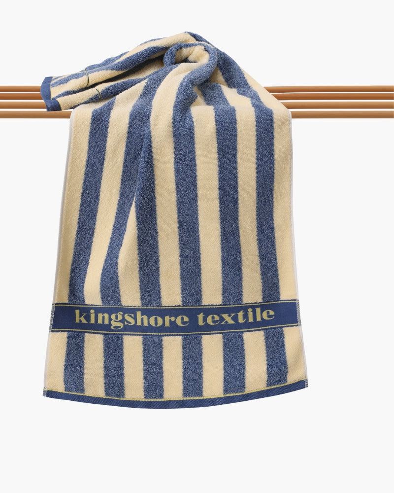 Coastal Stripe Hand Towel - Old Money