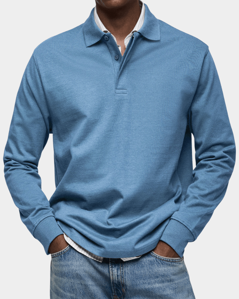 Marcello Classic Long Sleeve Polo