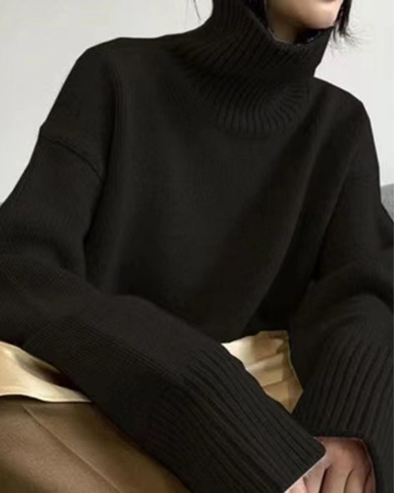 Heritage Knit Turtleneck - Old Money