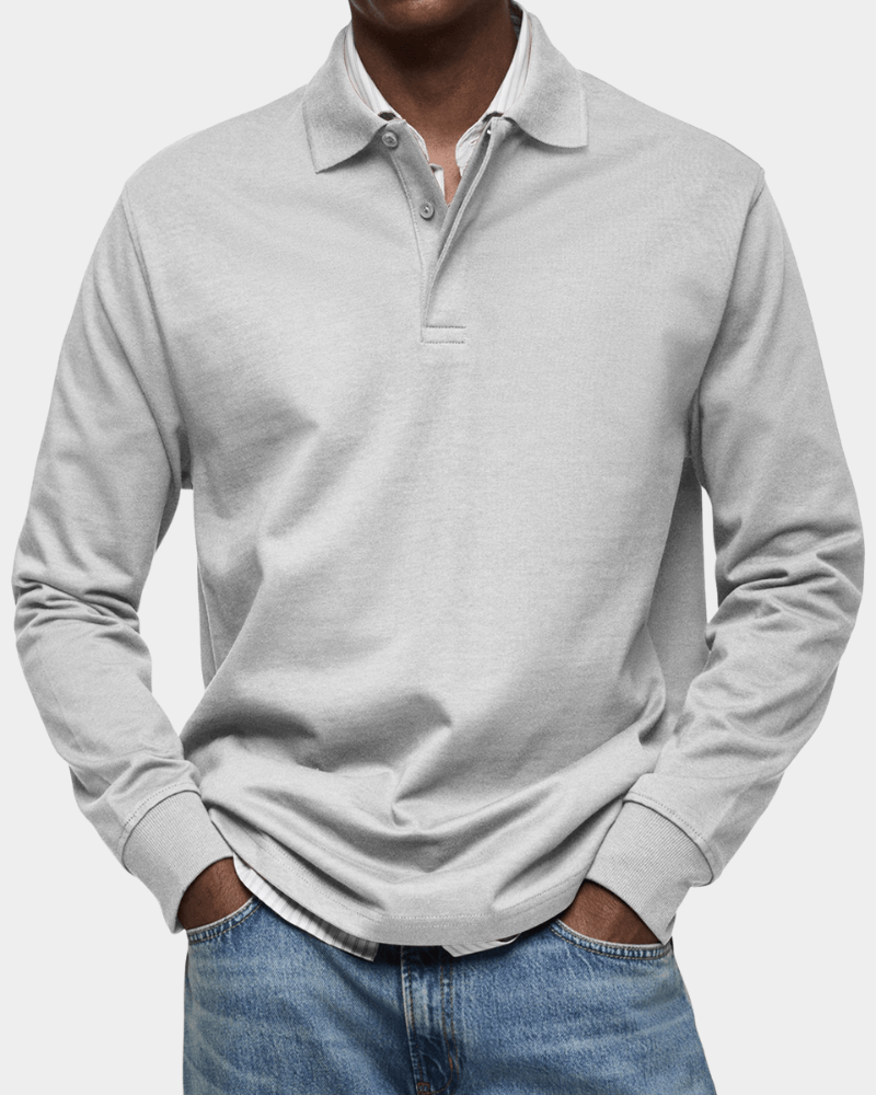 Marcello Classic Long Sleeve Polo