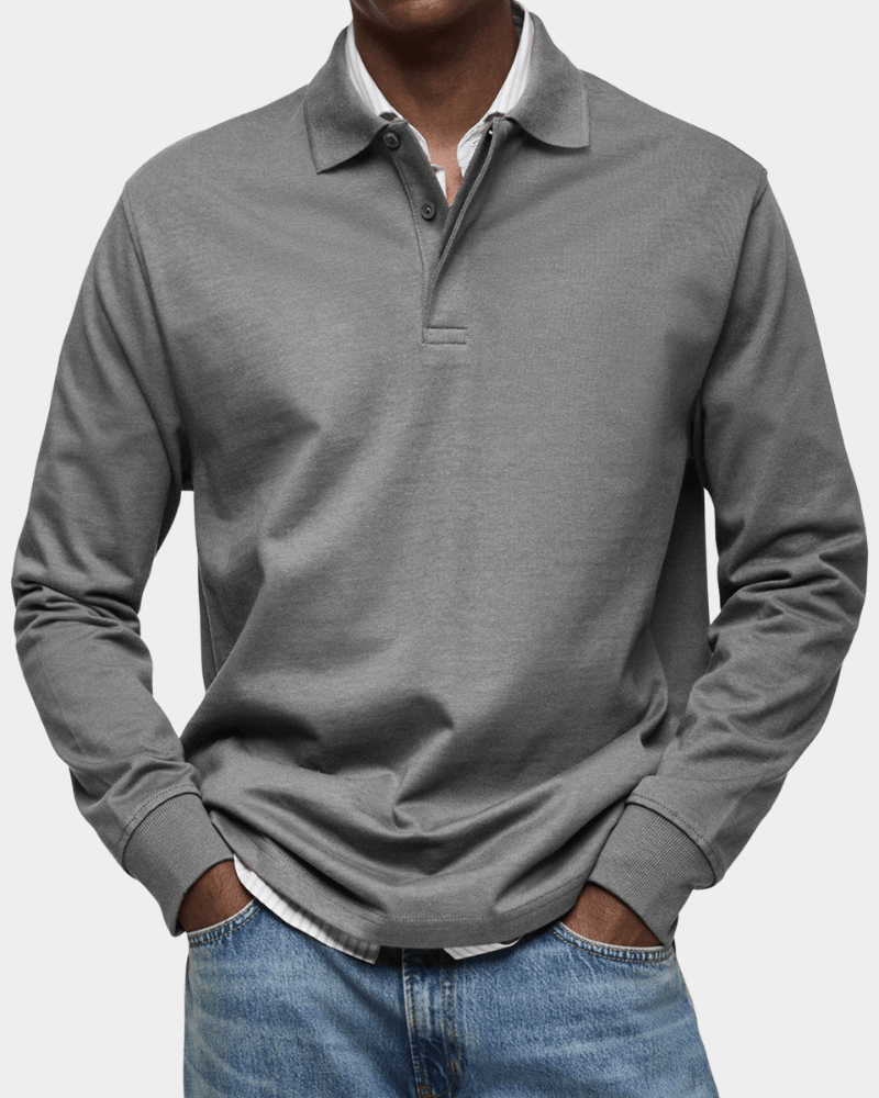 Marcello Classic Long Sleeve Polo
