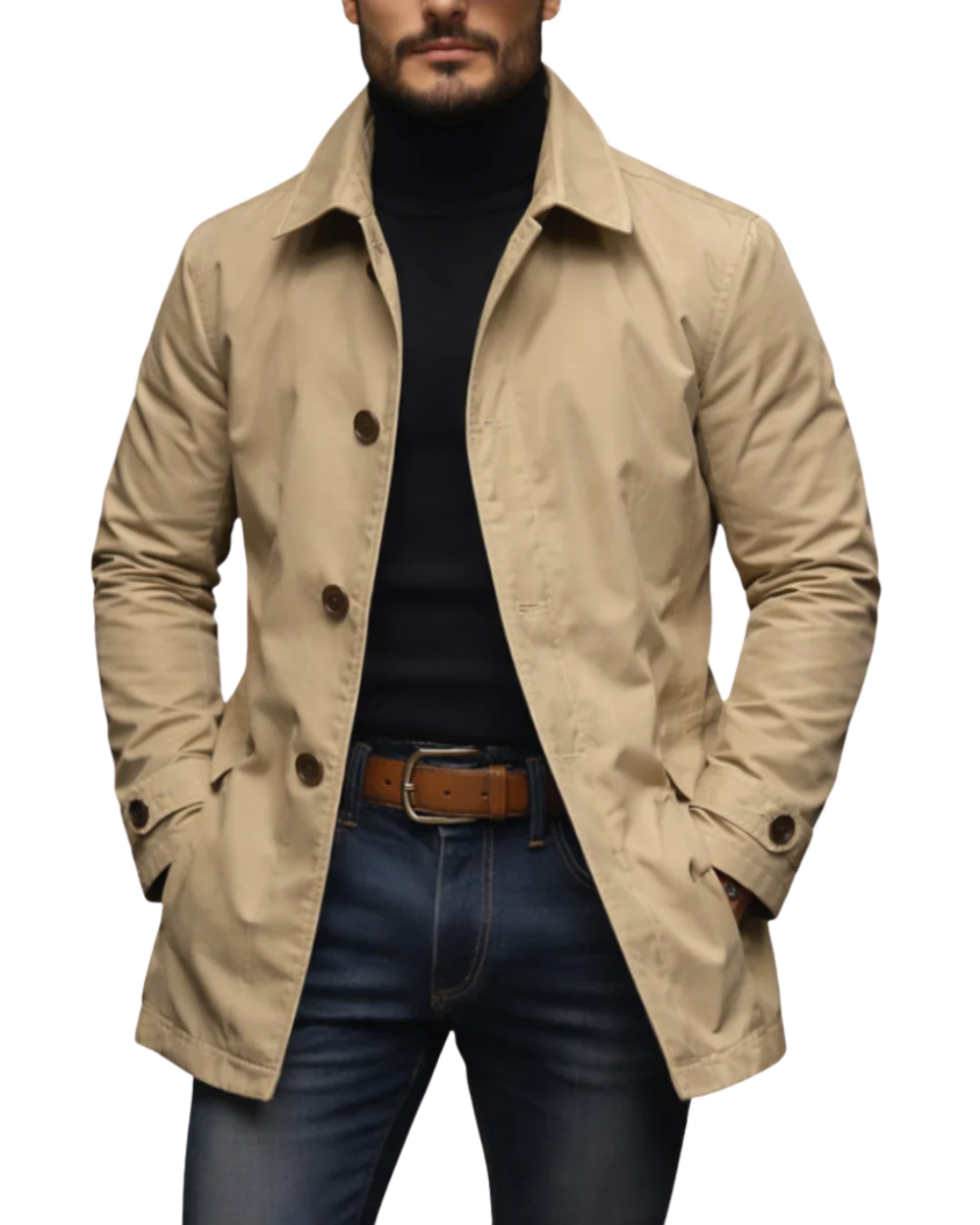 Marcello Elegant Trench Coat